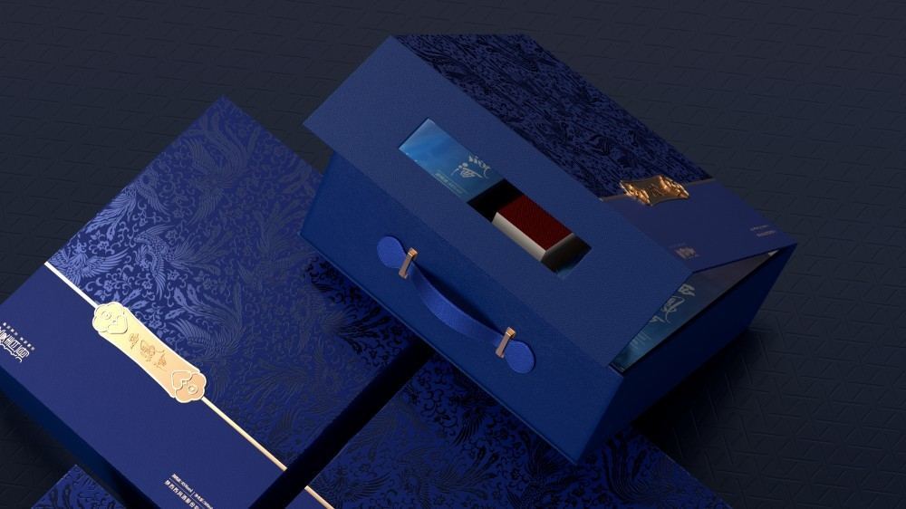Xifeng Liquor Ägäisches Meer Geschenkbox Verpackungsdesign — 2