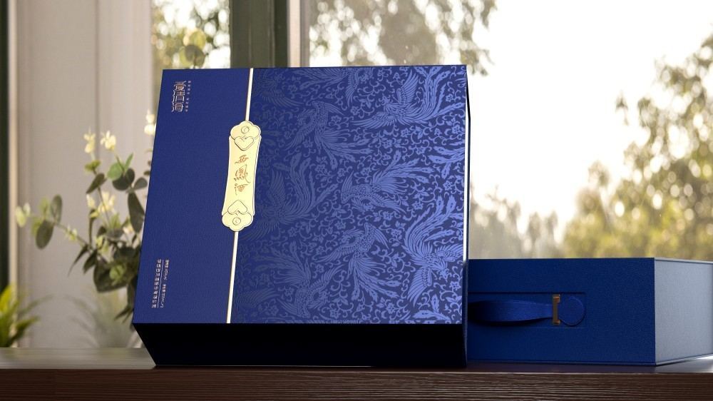 Xifeng Liquor Ägäisches Meer Geschenkbox Verpackungsdesign — 4